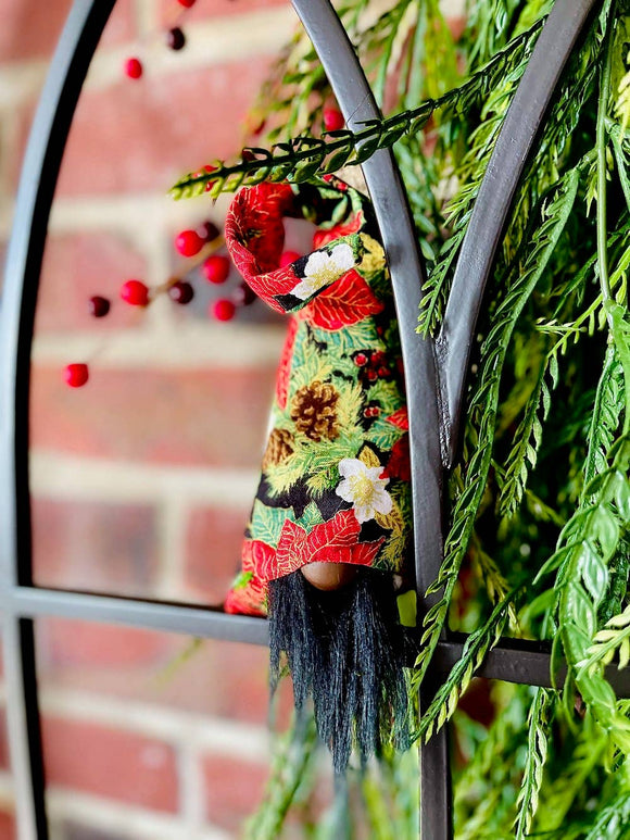 Poinsettia Gnome